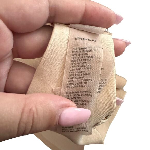 STELLA MCCARTNEY Lace Plunge Bra‎ NWOT Sz 36D - Picture 6 of 7